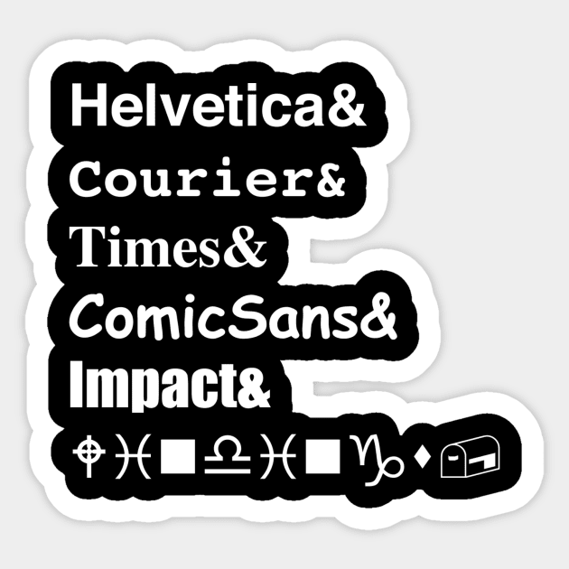 Fonts Sticker by danielsussman